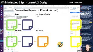 #UXThinkOutLoud Ep 1 - Learn UX Design - Product Design Challenges - Real Work in #Axure