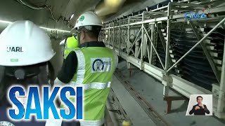 Paghuhukay para sa itatayong Metro Manila Subway, sinilip ng ilang matataas na opisyal | Saksi