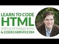 Learning to code with Codecademy - HTML - Lesson 7