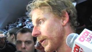 Alfredsson hits the ice