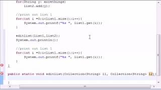 Intermediate Java Tutorial 92 ArrayList Program