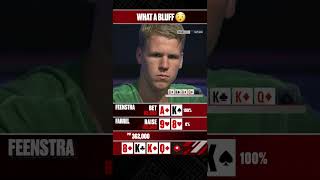 This Player Made a HUGE Bluff 🤩  #PokerStars #Bluff