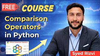 Comparison Operators in Python Explained | Python for Beginners in Hindi | Python Operators Tutorial