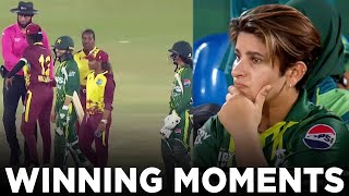 Winning Moments | Pakistan Women vs West Indies Women | 3rd T20I 2024 | PCB | M2F2A