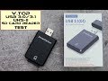 V.Top USB 3.0 UHS-II SD Card Reader: Test