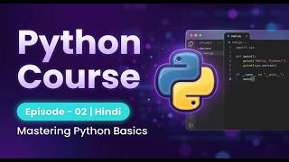 Master Python Basics – Variables & Data Types in 2026! (Hindi) 🐍 #python #pythontutorial #python2026