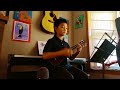 the star tribute song ကြယ် kyal လိပ်ပြာလုံရဲ့လား violin and ukulele cover