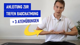 3 ATEMÜBUNGEN zur BAUCHATMUNG: So belüftest du deine Lunge besser