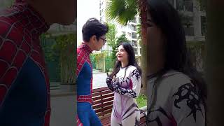 Awesome couple🥰 #shorts #spiderman