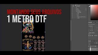 Aprenda a montar arquivo para impressão DTF