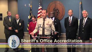 NHC Sheriff's Office Accreditation News Conference - August 10, 2015