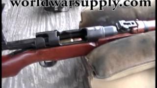 Firing the Japanese Arisaka Type 44 Carbine