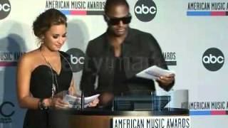 Demi Lovato and Taio Cruz Announce the 2010 AMA Nominees! (Also In Description Box)