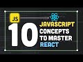 All the javascript you need before learning React Js