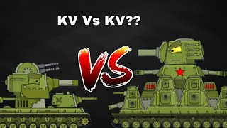 KV-6 VS KV-44-Cartoon about tanks