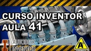 Aula 41 | Inventor 2013 | Comando Animação