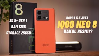 5.3 JUTA PAKE SNAPDRAGON 8+ GEN 1 !!? IQOO WAJIB BAWA HP INI KE INDONESIA!!! HANDS ON IQOO NEO 8