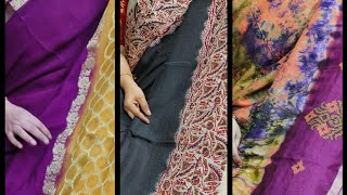 LIVE on latest pure jute Georgette, designer Georgette sarees| Give away| 8688637474 #puregeorgette