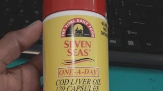 Seven Seas One A Day Cod Liver Oil Capsules