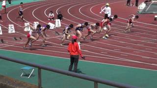 男子100m1組目（SD)