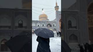 اجمل اجواء في الامام الرضا عليه السلام امطار الخير 🌧️#الإمام_الرضا #ستوريات_حسينية