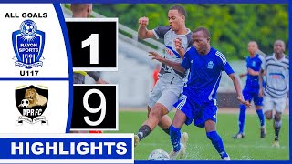 Highlights & Goals : Rayon Sports FC (U17)  1  -  9  APR FC ( U17)