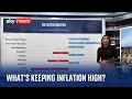 What's keeping inflation stubbornly high in the UK?