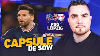 But de MESSI - Reaction Sowdred - PSG vs Leipzig