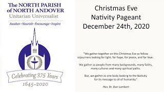 A North Parish Nativity:  Home Edition 2020