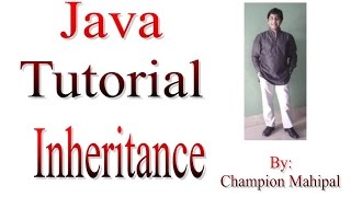 Learn Java Tutorial 15 Inheritance and its types