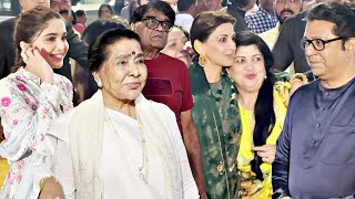 Raj Thackeray, Sonali Bendre, Asha Bhosale, Vicky Kaushal, Riteish Deshmukh At Marathi Bhasha Diwas