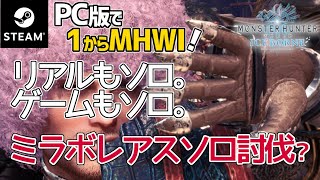 【モンハンワールド・アイスボーン/PC版】＃46　ミラボレアスをソロ討伐したいから練習するわ！【MHWI】