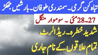 heat stroke and thunderstorm coming | mosam ka Hal | weather forecast | Punjab weather