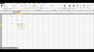 Excel 2010 - Basic Formulas