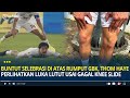 Buntut Selebrasi di Atas Rumput GBK, Thom Haye Perlihatkan Luka Lutut usai Gagal Knee Slide