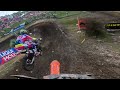 gopro mikkel haarup 2023 fim mx2 moto 2 from round 9 teutschenthal germany