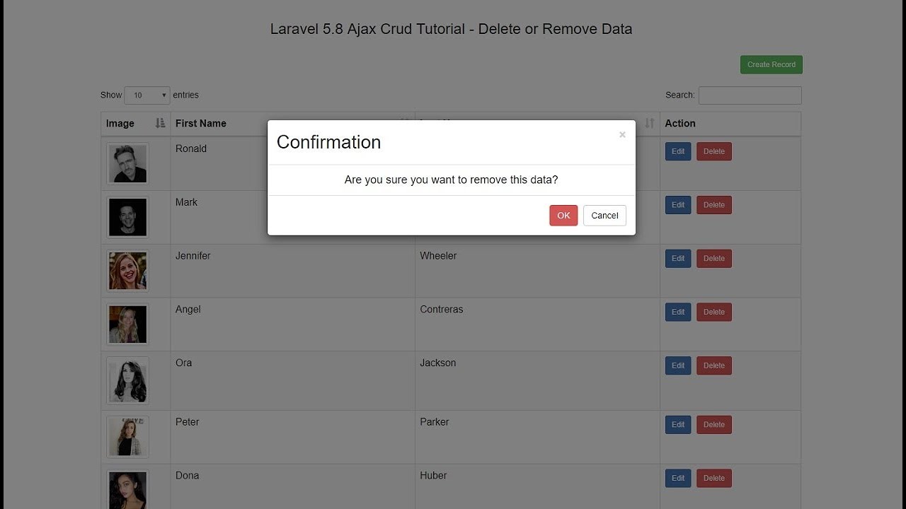 Laravel 8 Ajax Crud Using Datatable Tutorial Tuts Make Laravel 8 Ajax Crud Using Datatable Tutorial Tuts Make