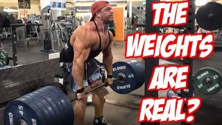 Brad Proves The Weights Are Real and Not Fake