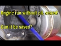 Engine ran without oil, seized! Can it be saved?