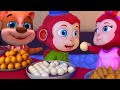 Bandar Mama Pahan Pajama | बन्दर मामा पहन पजामा | Hindi Balgeet Rhymes - 3D Animated Hindi Rhymes