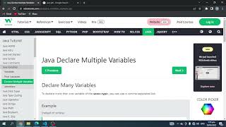 Tutorial no-1 Java Syntax | Variables | Data Types | Type Casting