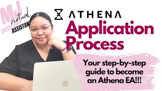 ATHENA Application Process and Tips 2022
