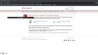 Downloading TI Nspire CX for FREE