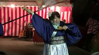 愛媛 暁♬鳴子華『フジ砥部 屋台祭り』