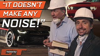 How Loud Are Clarkson, Hammond and May's Muscle Cars? | The Grand Tour
