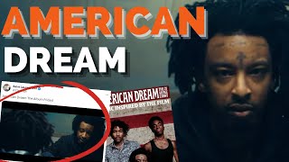 21 SAVAGE ANNOUNCES NEW ALBUM "AMERICAN DREAM" - Trailer + Movie & First Single