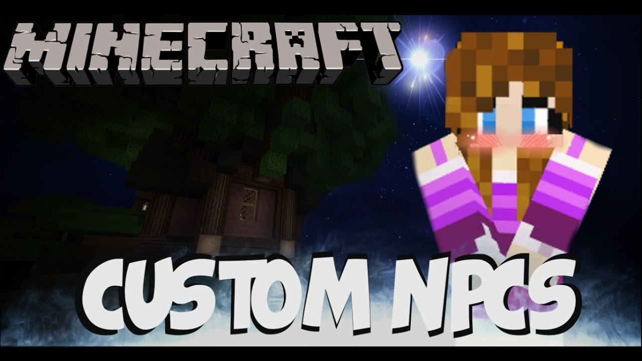 Minecraft Tutorial Version 1 7 10 How To Custom Npcs Mod Part 1