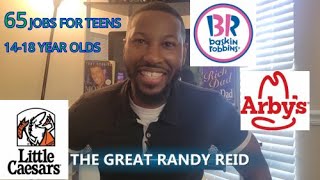 65 Jobs For Teens 14-18 Year Olds