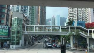 (Full Journey 全程) [HK] KMB ATE186 LN6487@11C ADL Enviro 500 - from Chuk Yuen to Sau Mau Ping