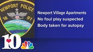 Newport police say no evidence of foul play after body found in apartment complex